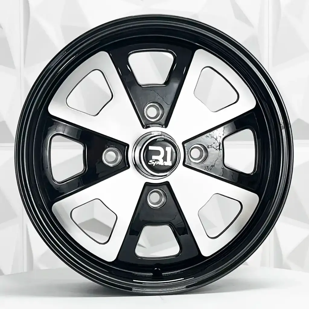 RIN 17X7 4-130 R1 SPORT L455 BLACK MF ML ET40 CB73.1