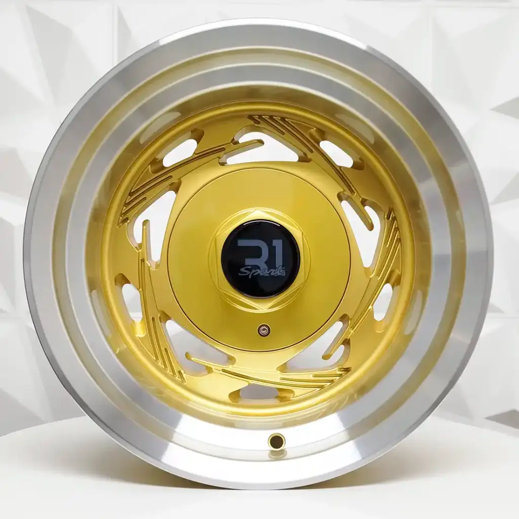 RIN 14X8 6-139.7 R1 SPORT JCW263 GOLD MACHINED ET-13 CB110