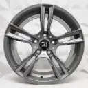 RIN 17X8 5-120 R1 SPORT 75058 GUNMETAL ET35 CB74