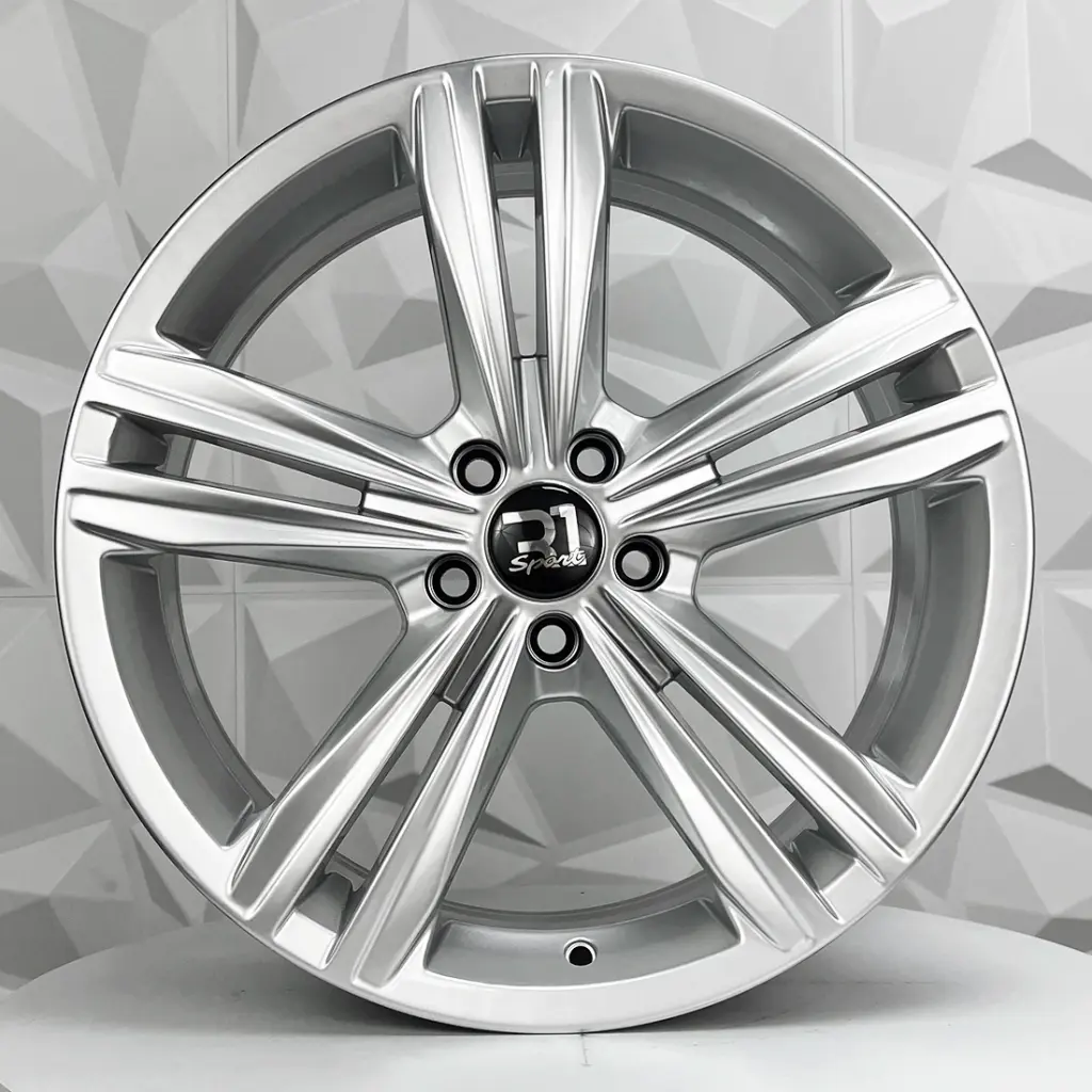 RIN 17X7 4-100 R1 SPORT QC2001 HYPER SILVER ET35 CB73.1
